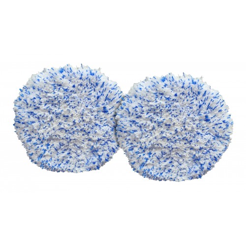 Wizards 12 DA Polisher Buffing Pad, Microfiber (2-pack)