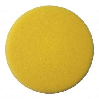 Wizards 12 DA Polisher Buffing Pad, Foam Yellow