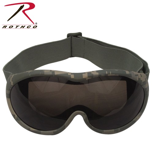 10357 Rothco Military ACU Digital Camo Shatterproof Lens Tactical Desert Goggles 