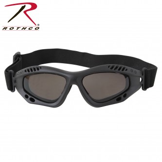 Rothco 10377 Brand New Black Enhanced Tactical Goggles