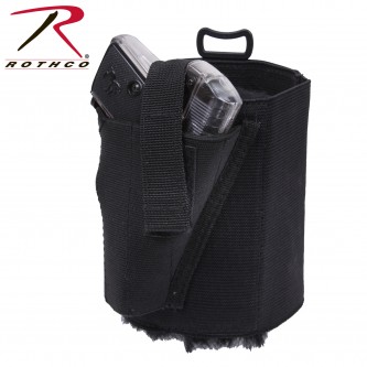 10799 Ankle Holster Black Elastic Sub Compact & Pocket Pistol CCW Holsters Rothco 