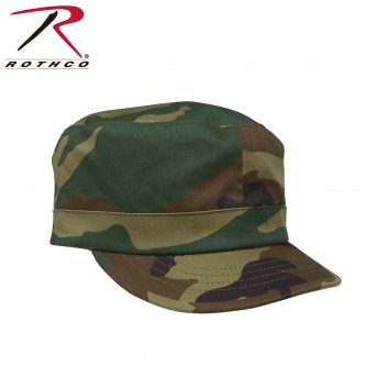 1150 Rothco Womens Adjustable Fatigue Cap Camo Military Patrol Hat[Woodland Camo] 
