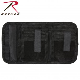 Rothco 11629 Black High Quality Deluxe Tri-Fold ID Wallet