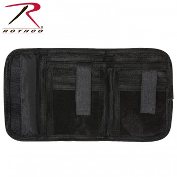 Rothco 11629 Black High Quality Deluxe Tri-Fold ID Wallet