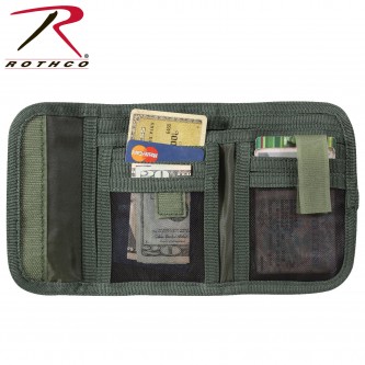 Rothco 11630 Woodland Camouflage High Quality Deluxe Tri-Fold ID Wallet 