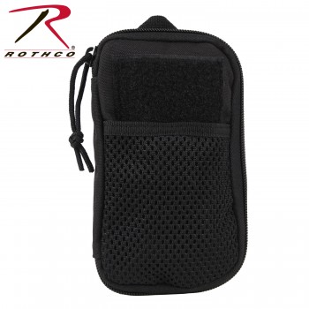 Rothco 11660 Black Military Tactical Zipper Wallet