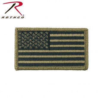 17791 American Flag Patch Military OCP Hook And Loop Patch Rothco 17791