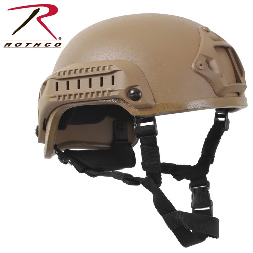 1894-BLK Rothco Base Jump Air Soft Tactical ABS Helmet[Black] 