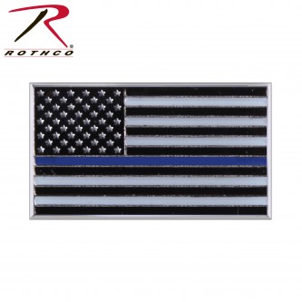 1967 Thin Blue Line Flag Pin Law Enforcement Rothco 1967 