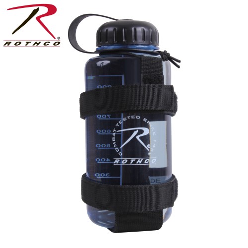 2110-Blk Lightweight MOLLE Water Bottle Carrier Hydration Holder Rothco 2110[Black] 