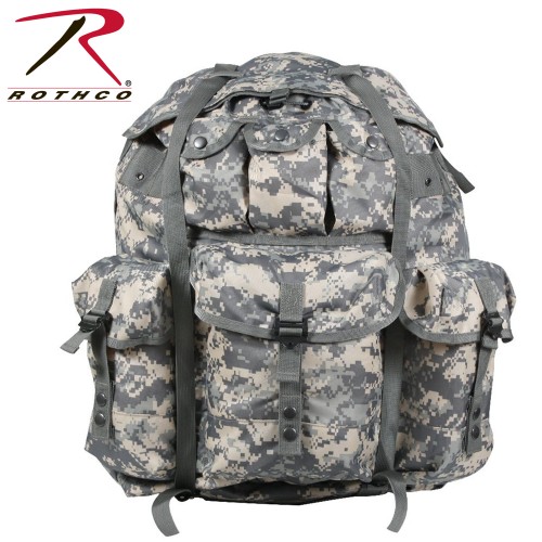 2275 Rothco GI Style Large Military Camo Alice Pack With Frame [ACU Digital Camo] 