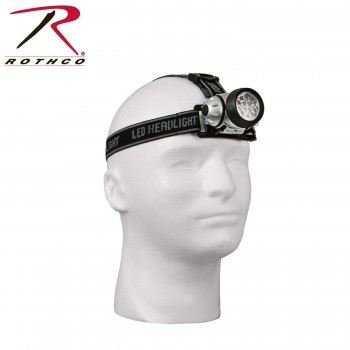 14 BULB LED MULTI-FUNCTION COLOR LENS HEADLAMP