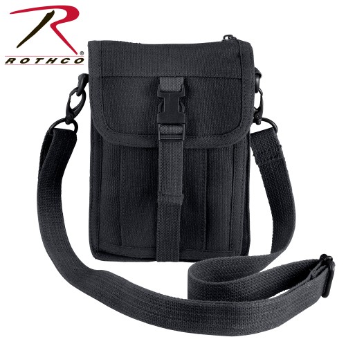 2325-OD Rothco Canvas Travel Portfolio Shoulder Organizer Bag[Olive Drab]