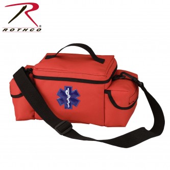2343 Rothco Heavy Duty EMS Rescue Shoulder Bag With Star Of Life Emblem 