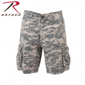 Rothco 2520-m ACU Digital Camouflage Vintage Infantry Utility Shorts[Medium] 