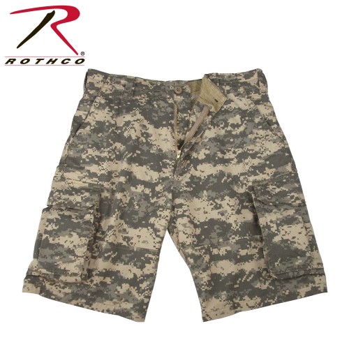 2531-l Rothco Vintage Solid And Camo Paratrooper Cargo Military Shorts[L,ACU Digital Camo] 