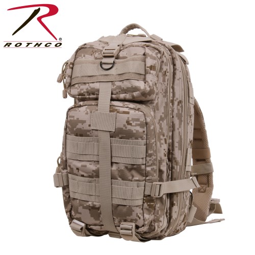 2539 Rothco Military Style Medium Transport Level III MOLLE Assault Backpack[Desert Digital Camo] 