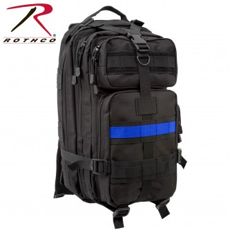 2595 Thin Blue Line Support Police Medium Transport Tactical Military Pack Backpack 