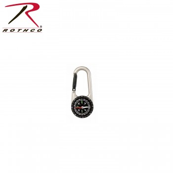 265 110mm Zinc Carabiner 265 Rothco Carabiner Compass 