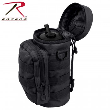 2679 Black MOLLE Water Bottle Pouch