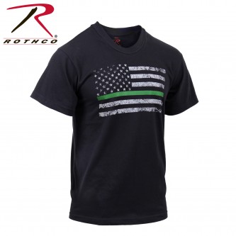 Rothco Thin Green Line Flag T-Shirt