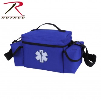 2743 Rothco Heavy Duty EMS Rescue Shoulder Bag With Star Of Life Emblem[Blue] 