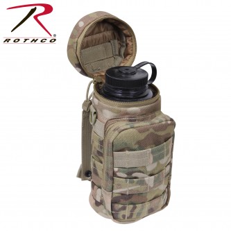 2879 Rothco MOLLE Compatible Military Water Bottle Tactical Pouch 2679 2779 2879[Multicam] 
