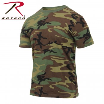 Rothco Athletic Fit Camo T-Shirt