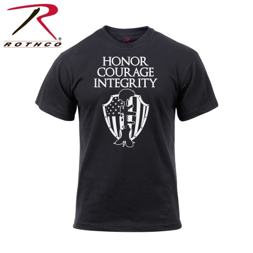Rothco Honor Courage Integrity Athletic Fit T-Shirt