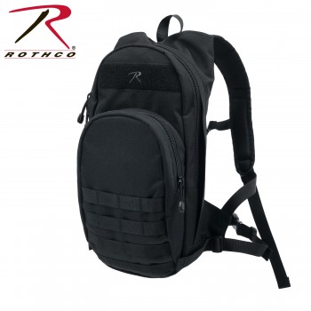 Rothco 2930 Black Quickstrike Tactical Hydration Compatible Backpack 