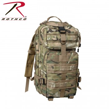 2940 Rothco Military Style Medium Transport Level III MOLLE Assault Backpack[MultiCam] 