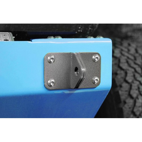 Steinjager: D-Ring Bumper Mount Gray Hammertone Jeep Wrangler JK 2007-2016 Steinjager J0045338