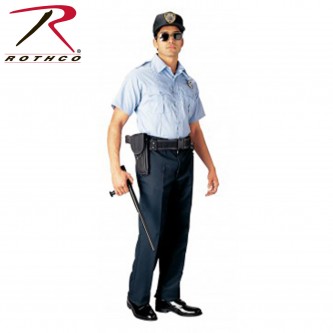 30025-XL Rothco Short Sleeve Law Enforcement Police Security Uniform Shirt[Light Blue,X-Large] 