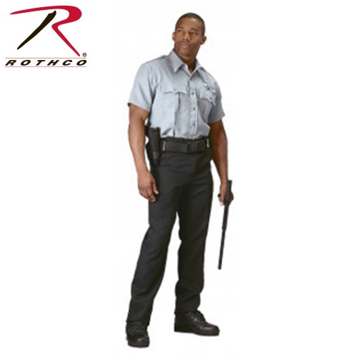 30045-L Rothco Short Sleeve Law Enforcement Police Security Uniform Shirt[Grey,Large] 