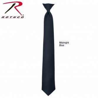 Rothco 30080 Brand New Official Police/Security Clip-On / Velcro Necktie[Black Clip On] 