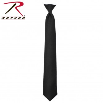 Rothco 30084 Brand New Official Police/Security Clip-On / Velcro Necktie[Black Clip On 20