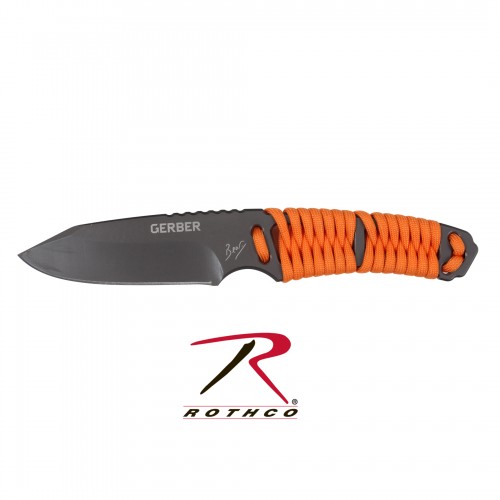 Rothco 3022 Gerber Bear Grylls Lightweight Fixed Blade Paracord Survival Knife