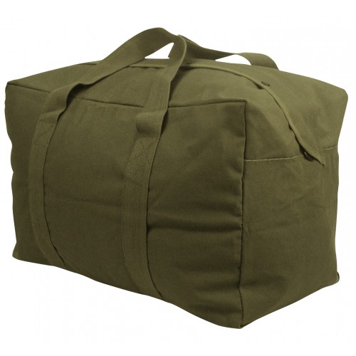 3123 Rothco Coyote Brown Heavy Weight Canvas Parachute Cargo Bag