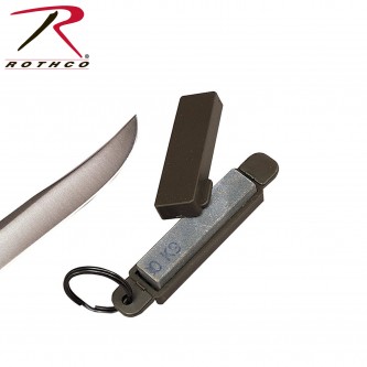 3242 Rothco G.I. Sharpening Stone Knife Sharpener 