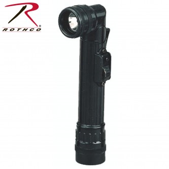 325 Rothco Mini Army Style Flashlight BLACK (takes 2 AA batteries) 