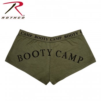 3276-L Rothco Women's Casual Army Lounging Shorts Military Booty Shorts[Olive Drab Booty Camp,L] 