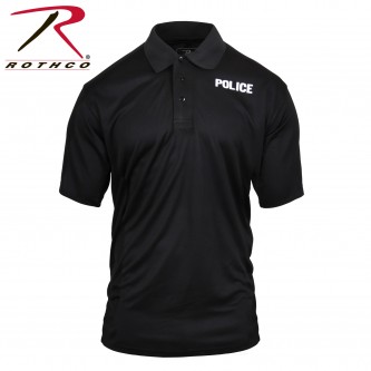 3284-3X Polo Shirt Moisture Wicking Safety Security Police Public Rothco 3282 3216[Police,3X-Large] 