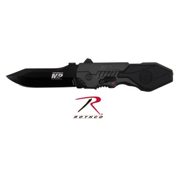 3317 Rothco Smith & Wesson M/P Assisted Open Knife/Drop Point 