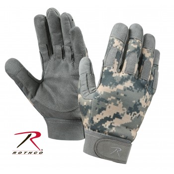 Rothco 3456 ACU Digital Camouflage Size Small All Purpose Duty Gloves