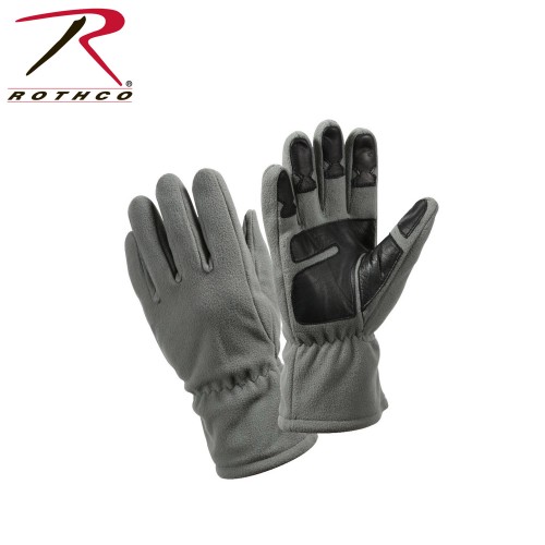 Rothco 3471 Foliage Green Size Medium Micro Fleece All Weather Gloves