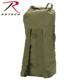 3486 ROTHCO GI STYLE CANVAS DOUBLE STRAP DUFFLE BAG / 22