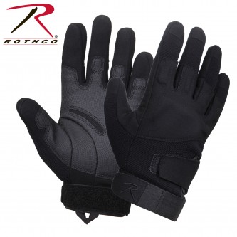 3551-XL Black Low Profile Padded Tactical Lightweight Gloves Rothco 3551[X-Large] 