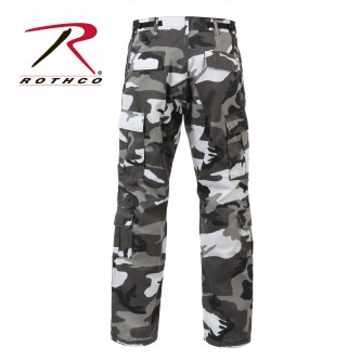 3587-2X Rothco Military Camouflage Paratrooper Tactical BDU Fatigue Camo Pants[City Camo,2X-Large
