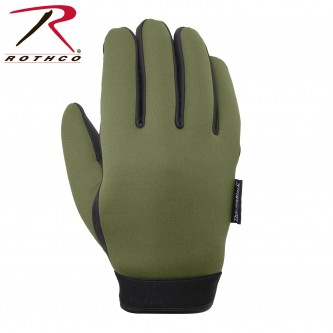 3668-XL Rothco Waterproof Olive Drab Cold Weather Insulated Neoprene Gloves[XL] 