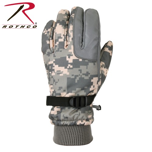 3669-L ACU Digital Camo Military Waterproof Cold Weather Gloves Rothco 3669[L] 